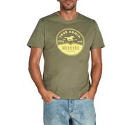 Mustang Basic Print Tee S Dusty Olive (1014004-6357) (856288) Oliv S