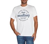 Mustang Basic Print Tee XXL General White (1010674-2045) (856609) Weiß XXL