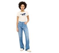 Mustang Wide Jeans Madison im Bleached-Look W32 / L34 Straight Fit