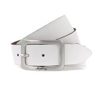 MUSTANG Woman´s Leather Belt 3.5 W105 White