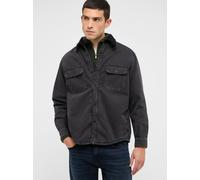 Mustang Worker Herren Modern Fit Baumwolle schwarz, L