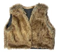 Muteitt Damen-Weste Aus Kunstpelz, Ärmellose Jacke, Kuschelige Ärmellose Strickjacke, Oberbekleidung