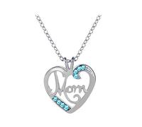 Muttertagsgeschenk Kette Halskette Damen Mutter Herz Ketten Schmuck Geschenk für Mama Geburtstag Muttertag mit Geschenkbox