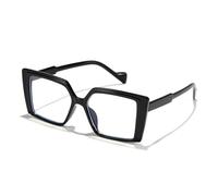 MUTYNE Cat Eye Brillengestelle für Damen, groß, für Damen, Brillengestelle, Schwarz