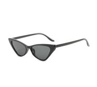 MUTYNE Cat Eye Sonnenbrille Frau Vintage Luxus Mode Schmetterling Spiegel Sonnenbrille Weiblich Retro Sommer Stil Metallbrille UV400,Schwarz,Einheitsgröße
