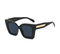 MUTYNE Cat-Eye-Sonnenbrille für Damen, stilvolle Sonnenbrille mit großem Rahmen, Retro-Sonnenbrille für Damen, klassischer Sonnenschutz, zweifarbige Farbtöne (schwarz)