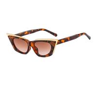 MUTYNE Damen-Sonnenbrille im Cat-Eye-Stil, modische Sonnenbrille mit UV-Schutz 400, trendige Herren-Sonnenbrille (Leopard Tea)