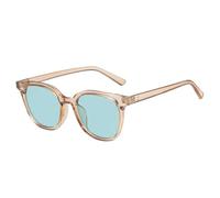 MUTYNE Klassische kleine quadratische Nieten-Sonnenbrille für Damen, Luxus-Sonnenbrille für Herren, zum Autofahren, für Reisen und Angeln, UV400 (Teegrün)