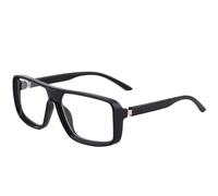 MUTYNE Luxuriöse quadratische Damen-Sonnenbrille, klassischer Trend, Herren-Fahr- und Reise-Sonnenbrille, UV400 (schwarz klar)