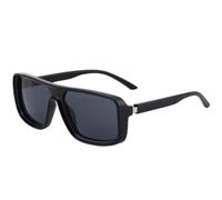 MUTYNE Luxuriöse quadratische Damen-Sonnenbrille, klassischer Trend, Herren-Sonnenbrille zum Autofahren und Reisen, UV400 (helles Schwarzgrau)