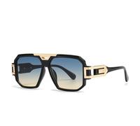 MUTYNE Luxus-Sonnenbrille für Herren, Vintage, übergroße Brillen, männliche Schattierungen, Uv400-Fahrbrille, Schwarzer Tee, Einheitsgröße