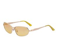 MUTYNE Mode Luxus Cat Eye Metall Damen Sonnenbrille Retro Herren Sonnenbrille Outdoor Trend Reise UV400 (Gold Lila Gelb)