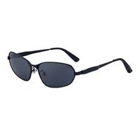 MUTYNE Mode Luxus Cat Eye Metall Damen Sonnenbrille Retro Herren Sonnenbrille Outdoor Trend Reise UV400 (Schwarz Grau)