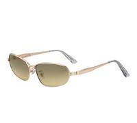 MUTYNE Mode Luxus Cat Eye Metall Damen Sonnenbrille Retro Herren Sonnenbrille Outdoor Trend Reise UV400 (Gold Grau Gelb)