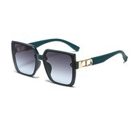 MUTYNE Sommer-Vintage-Sonnenbrille mit quadratischem Rahmen für Damen, Retro-Punk-Rechteck-Sonnenbrille, Brillenschirme, 3, Einheitsgröße