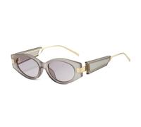 MUTYNE Sonnenbrille Damen Cat Eye Kleine modische Sonnenbrille UV400 Luxusbrille (Grau)