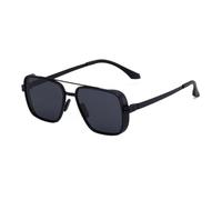 MUTYNE Sonnenbrillen für Damen und Herren, Retro-Sonnenbrille mit Vollrahmen aus Metall zum Angeln im Freien(C1)