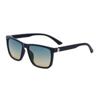 MUTYNE Trend Classic Square Herren Sonnenbrille Retro Damen Outdoor Autofahren Reise Sonnenbrille UV400 (Schwarz Grün Gelb)
