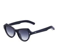 MUTYNE Vintage Cat Eye Rice Nail Damen Sonnenbrille Mode Bonbonfarben Herren Outdoor Reisen UV400 (Schwarz Farbverlauf Grau)