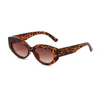 MUTYNE Vintage-Katzenaugen-Sonnenbrille für Damen, luxuriöse Sonnenbrille für Damen, klassisch, rechteckig, für den Außenbereich, UV400, Leopard, Einheitsgröße