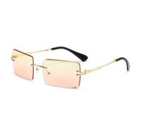 MUTYNE Vintage quadratische Sonnenbrillen Damen Herren Rechteckige Sonnenbrillen Ovale Brille (11)