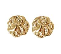 MUZIT Knöpfe, 20er-Packung, 18 mm unregelmäßige Metallknöpfe, Vintage-Metallknöpfe, DIY-Knöpfe, Ösenknöpfe for Nähen, Hosenknöpfe, Bastelknöpfe