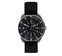 MWC 300 m Automatik Stahl Schwarz Saphir-Keramik Stoff Herrenuhr