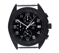 MWC Militär Hybrid Chronograph Mechanischer Quarz Schwarz Edelstahl Stoff NATO Datum 3 Herren Uhr