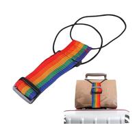 Mwqpgyh Elastischer Befestigungsgurt für Gepäck, Koffer-Elastikgurt, Taschen-Befestigungsseil, Koffergurt, flexibel, sicher für Handgepäcktasche, sorgt für sichere Koffer