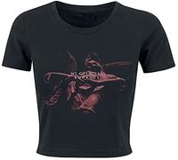 My Chemical Romance Angel Crop Frauen T-Shirt schwarz S 95% Baumwolle, 5% Elasthan Band-Merch, Bands