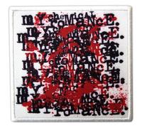 My Chemical Romance Sweet Revenge Logo Repeat Standard Printed Patch One Size