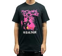 My Chemical Romance T Shirt Schwarz Parade March Band Logo offiziell Herren