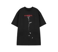 My Chemical Romance Unisex Schwarzes Kurzarm-T-Shirt | Rose-Grafik-Shirt für Jugendliche und Erwachsene | Band-Logo Rock-Musik-Bekleidung | Alternative Punk-Merchandise Fan-Geschenk, S