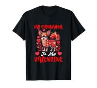 My Chihuahua is My Valentine Matching Dog Owner Kids Family T-Shirt