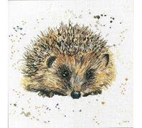 My Cross Stitch Bree Merryn Kreuzstich-Set, Harley der Igel, 25,4 x 25,4 cm
