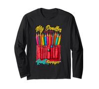 My Doodles Pay THE Rent ON Paper Langarmshirt