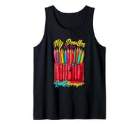 My Doodles Pay THE Rent ON Paper Tank Top