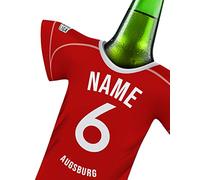 my fan shirt PERSONALISIERTES Trikot passend für Augsburg Trikot kühler Fans | Flaschenkühler Getränkekühler Fanartikel by MYFANSHIRT.com Kein Original