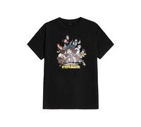 My Hero Academia - Heroes - T-Shirt - Schwarz - L - 100% Baumwolle,Jersey Schwarz L
