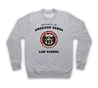 My Icon Art & Clothing Call Saul University of American Samoa Law School Bet Erwachsenen Sweatshirt, Grau, Medium