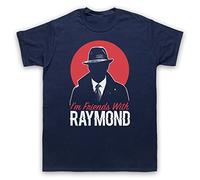 My Icon Art & Clothing List I'm Friends with Raymond Black Crime Thriller TV Herren T-Shirt, Ultramarinblau, XL