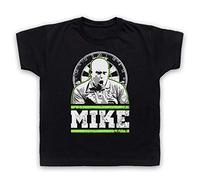 My Icon Art & Clothing Michael VG Mike Darts Tribute Dutch Champion Legend Player Kinder T-Shirt, Schwarz, 7-8 Jahren
