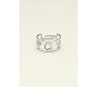 My Jewellery Buchstaben-Ring mit Steinen | My Jewellery One size