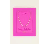 My Jewellery Custom kurze Halskette mit flachen Gliedern | My Jewellery S