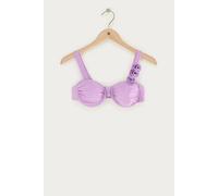 My Jewellery Fliederfarbenes Bikini-Oberteil mit 3D-Blumen | My Jewellery S