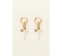 My Jewellery Ohrringe mit Stern und Süßwasserperlen | My Jewellery One size