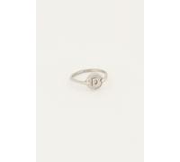 My Jewellery Ring mit Kreis und Initiale | My Jewellery 18