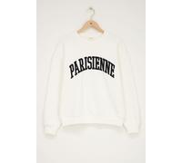 My Jewellery Weißes Sweatshirt "Parisienne" | My Jewellery XS