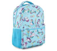 My Little Pony Klassischer Rucksack - Twilight Sparkle, Rainbow Dash und Fluttershy - MLP Kinder-Schultasche - 40,6 cm (16 Zoll) Rucksack mit Fronttasche und Laptop-Fach - Büchertasche für Mädchen und