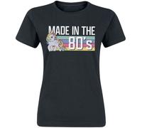 My Little Pony Made in the 80's T-Shirt schwarz in XXL